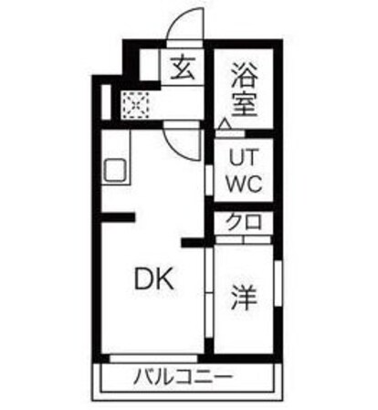 アスコット八幡の物件間取画像